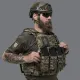 6 - Плитоноска VEPR, увеличенная площадь защиты (аналог IOTV G4) Molle. Цвет Мультикам. Размер L/XL