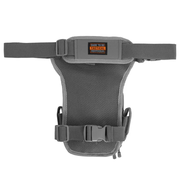 4 - Набедренная сумка Pentagon Max S 2.0 Thigh Pouch 3.7 л. Серый