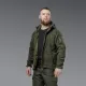 5 - Флісова тактична кофта з капюшоном. Олива. Polyester. Розмір L