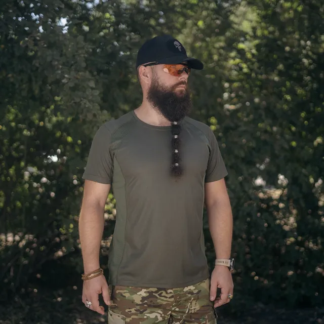2 - Футболка Combatant Striker. Хакі. Розмір XXL