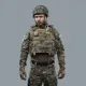 3 - Плитоноска TUR PRO Gen 2 з системою швидкого скидання. Molle. Колір Мультикам. Розмір XL