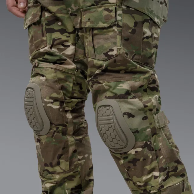 9 - Тактичні брюки Battlegear Long. Колір Мультикам. Розмір: M