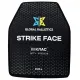 1 - Поліетиленова бронеплита Strike Face  3-го класу. Вага 1,4 кг. Розмір 25 на 30 см.