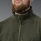 8 - Флісова тактична кофта на блискавці. Олива. Polyester. Розмір S