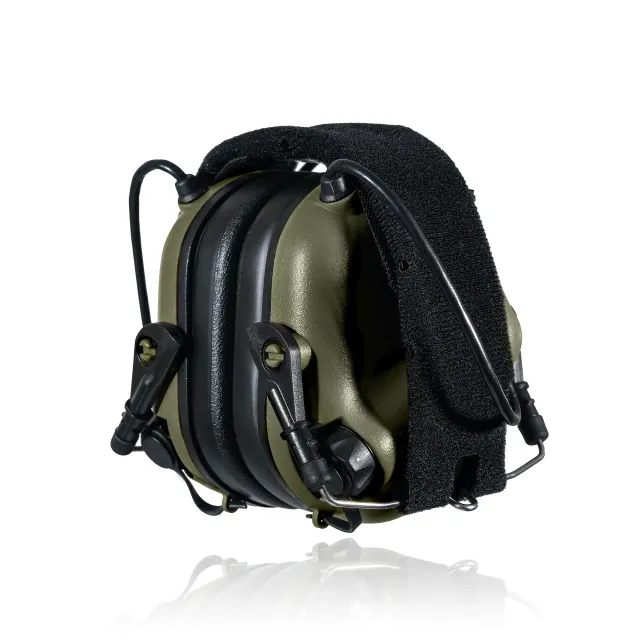 4 - Активные наушники Earmor M31 с оголовьем. Олива.