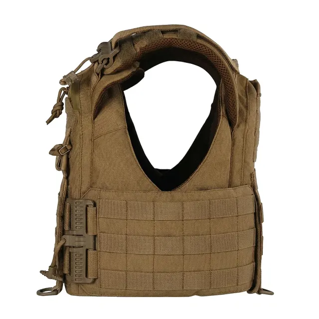 4 - Плитоноска женская Warmor gen.3 FL SPECPROM (for Ladies). Без подсумков. С быстрым боковым и верхним сбросом (без плит). Койот
