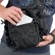 7 - Сумка через плече Helikon EDC Side Bag Cordura. Чорний