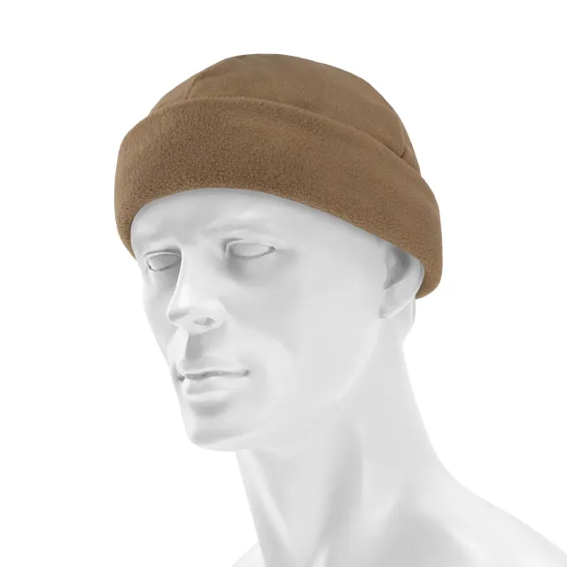 3 - Шапка флисовая Helikon Watch Cap. Койот