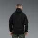 3 - Флісова тактична кофта з капюшоном. Чорна. Polyester. Розмір L