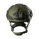 3 - Полегшений тактичний шолом Combatant SuperLITEweight 1.1 kg. Балістичний (NIJ IIIA).  Олива. Розмір L