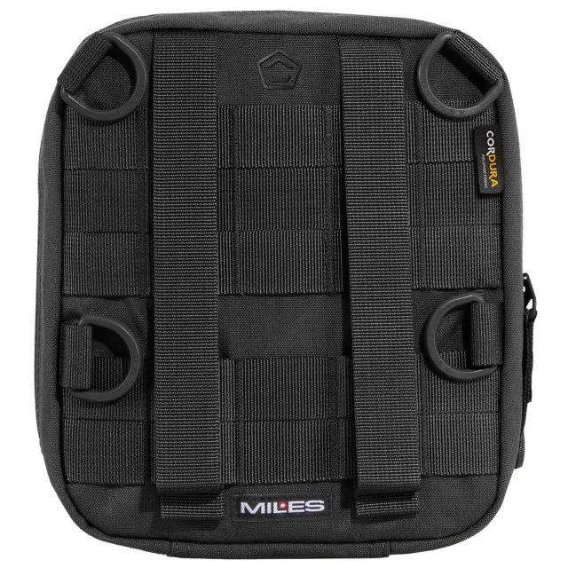 3 - Органайзер тактичний Pentagon EDC 2.0 Pouch Molle LaserCut. Чорний