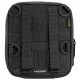 3 - Органайзер тактичний Pentagon EDC 2.0 Pouch Molle LaserCut. Чорний