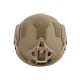 5 - Полегшений тактичний шолом Combatant SuperLITEweight 1.1 kg. Балістичний (NIJ IIIA). Койот. Розмір L