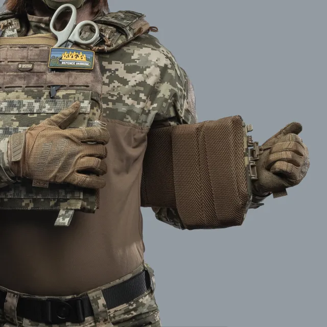 6 - Плитоноска TUR PRO Gen 2, система быстрого сброса. Molle. Цвет Пиксель. Размер XL.