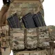 7 - Плитоноска TUR PRO Gen 2, (Комплект 7 підсумків) з системою швидкого скидання. Molle. Колір Мультикам. Розмір M.
