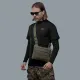 1 - Плечова однолямкова сумка. Збільшена. Cordura 1000D Олива