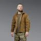 4 - Флісова тактична кофта на блискавці. Койот. Polyester. Розмір S