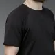 9 - Футболка Urban Cotton. Бавовна/еластан. Чорна. Розмір M