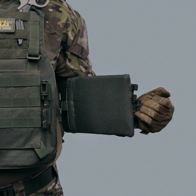 6 - Плитоноска VEPR, збільшена площа захисту. (аналог IOTV G4) Molle. Колір Олива. Розмір S