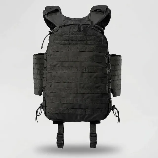 5 - Тактичний рюкзак на 10л. Cordura 1000D. Чорний