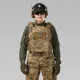 5 - Плитоноска женская Warmor gen.3 FL SPECPROM (for Ladies). Без подсумков. С быстрым боковым и верхним сбросом (без плит). Пиксель