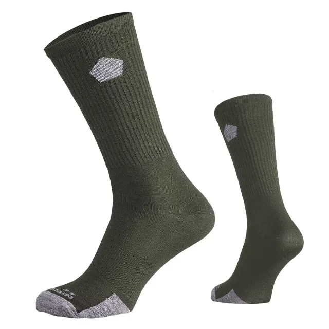 1 - Носки антибактериальные Pentagon Alpine Merino Light. Олива