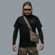 4 - Плечова однолямкова сумка. Збільшена. Cordura 1000D Піксель