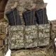 10 - Плитоноска TUR PRO Gen 2, (Комплект 7 подсумков) с системой быстрого сброса. Molle. Цвет Пиксель. Размер M.