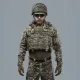 3 - Плитоноска TUR PRO Gen 2, система быстрого сброса. Molle. Цвет Пиксель. Размер XL.