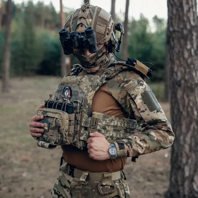 3 - Утилитарный Админ-подсумок под 3 АК/AR Пиксель MOLLE