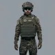 3 - Плитоноска VEPR, збільшена площа захисту. (аналог IOTV G4) Molle. Колір Олива. Розмір S