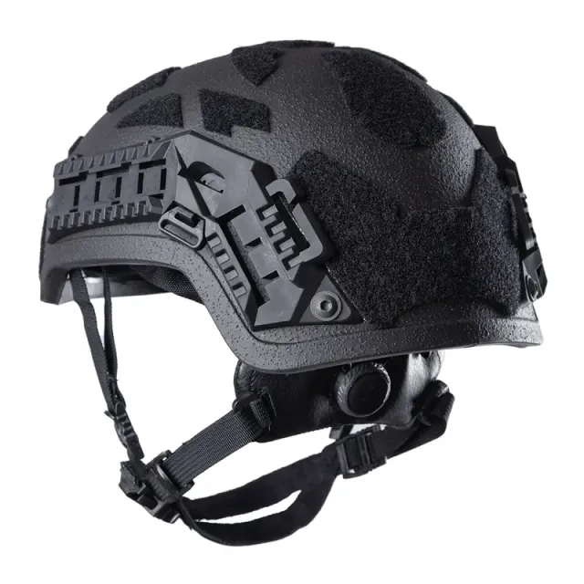 7 - Шолом кевларовий ARCH High Cut. ТМ Combatant. Чорний. Розмір M