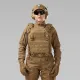 5 - Плитоноска женская Warmor gen.3 FL SPECPROM (for Ladies). Без подсумков. С быстрым боковым и верхним сбросом (без плит). Койот