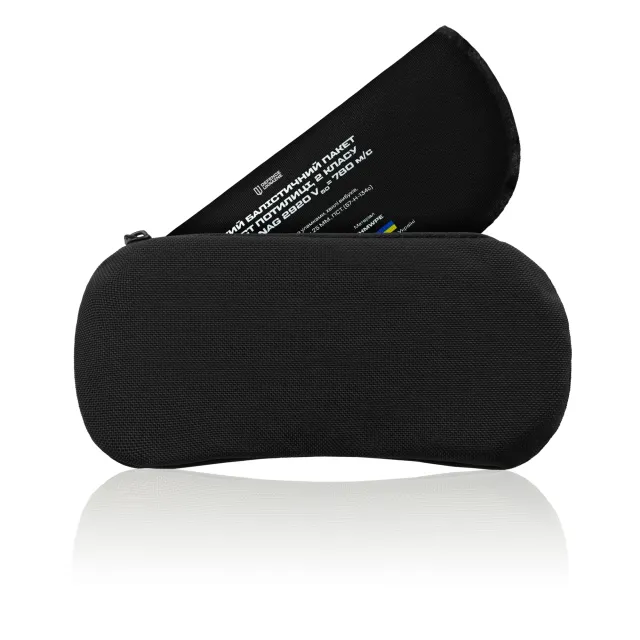 6 - Баллистическая защита затылкат 2-го класса защиты. CORDURA 1000D. Черный