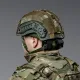 3 - Баллистическая защита затылкат 2-го класса защиты. CORDURA 1000D. Черный