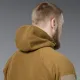 11 - Флісова тактична кофта з капюшоном. Койот. Polyester. Розмір M