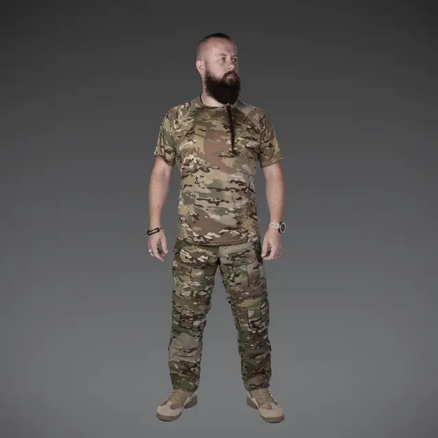 7 - Тактичні штани без наколінників SPECPROM G3 Combat Pants. Колір Мультикам