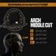 4 - Шлем кевларовый ARCH Middle Cut. ТМ Combatant. Олива