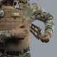 4 - Плитоноска TUR PRO Скелетон з системою швидкого скидання. Molle. Колір Койот.