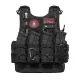 5 - Плитоноска VEPR, збільшена площа захисту. (аналог IOTV G4) Molle. Колір Чорний. Розмір L