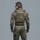 3 - Плитоноска TUR PRO Скелетон з системою швидкого скидання. Molle. Колір Мультикам.