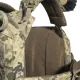 7 - Бронежилет 5-го класу (SVAROG). Вага 5.9 кг. (Комплект 9 підсумків). З системою швидкого скидання. Molle. Колір Піксель.