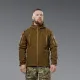 2 - Куртка тактическая SoftShell APEX Flex. Осень-Весна Койот. Размер L