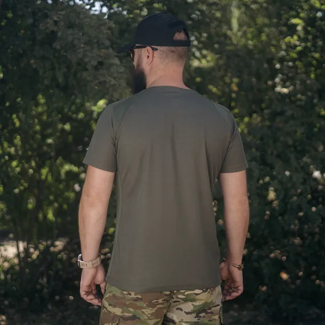3 - Футболка Combatant Striker. Хакі. Розмір XXL