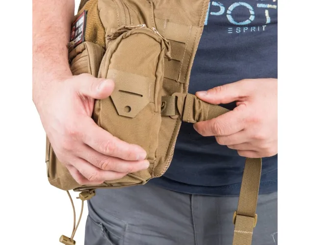 12 - Тактична бокова сумка Helikon EDC 11л. Койот