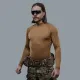 2 - Рашгард, колір Койот, поліестер. Розмір XL