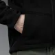 12 - Флісова тактична кофта з капюшоном. Чорна. Polyester. Розмір L