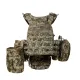 2 - Плитоноска TUR PRO Gen 2, (Комплект 7 подсумков) с системой быстрого сброса. Molle. Цвет Пиксель. Размер M.