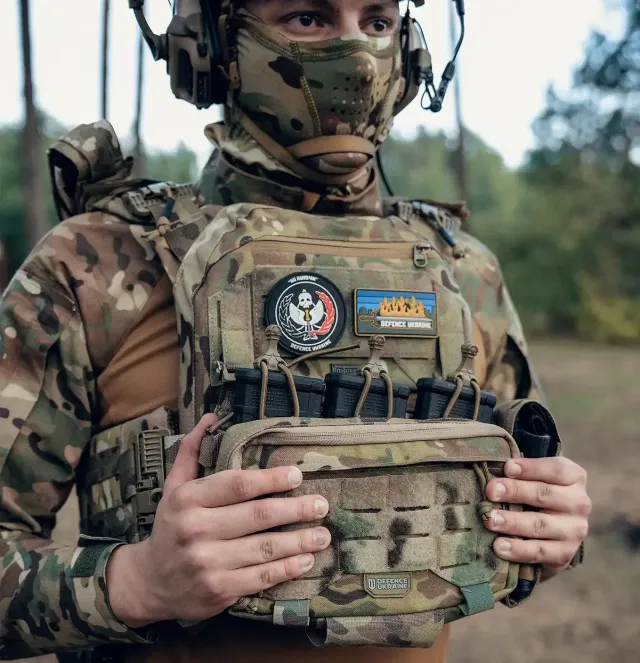 4 - Утилітарний Адмін-підсумок під 3 АК/AR Мультикам MOLLE