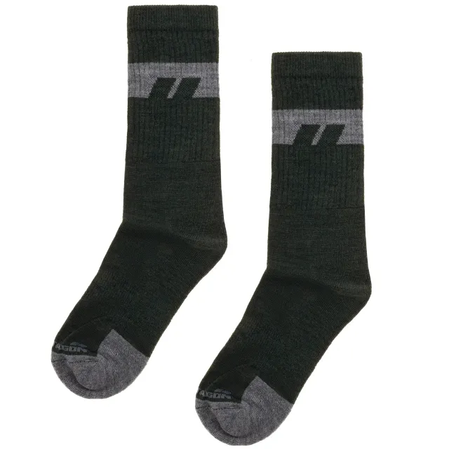 3 - Носки антибактериальные Pentagon Alpine Merino Medium. Олива